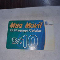 Bolivia-mas Movil-(26)-(bs.10)-(1466-1821-4664-5054)-used Card+1card Prepiad Free - Bolivië