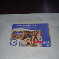 Bolivia-internet Movil Tigo-(27)-(100l)-(036097649452)-used Card+1card Prepiad Free - Bolivien