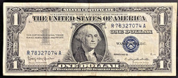 STATI UNITI 1957 SILVER CERTIFICATE CIRC R78327074A - Silver Certificates – Títulos Plata (1928-1957)