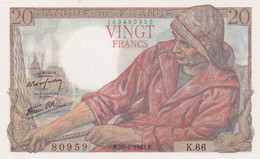 BILLET 20 FRANCS - PECHEUR - TYPE 1942 - N°13 - 28.1.1943 - NEUF - 20 F 1942-1950 ''Pêcheur''