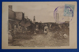 K24 MAROC  BELLE CARTE RR 1913  MEKNES TROUPES DEBARQUEES POUR PARIS FRANCE + AFFRANCHISSEMENT INTERESSANT - Briefe U. Dokumente