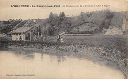 La Neuville Du Pont         51           Le Champ De Tir Et La Fontaine  à Côte è Vignes         (voir Scan) - Sonstige & Ohne Zuordnung