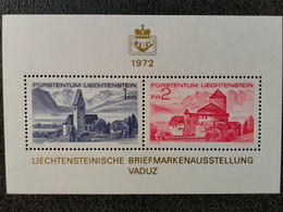 Liechtenstein MNH (**) 1972 The 7th Stamp Exhibition "LIBA `72", Vaduz - Other & Unclassified