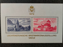 Liechtenstein MNH (**) 1972 The 7th Stamp Exhibition "LIBA `72", Vaduz - Ohne Zuordnung