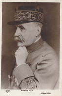 Carte Postale Photo : Portrait Maréchal Foch  (BP) - Guerra, Militari