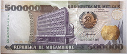 Mozambique - 500000 Meticais - 2003 - PICK 142 - NEUF - Mozambique