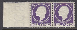 Iceland, Scott 90, MNH Pair - Ungebraucht