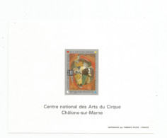 France N° 2833 (Arts Du Cirque , 1993) , Feuillet ND Avec Gomme - Cirque