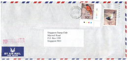 (II (ii) 31) Letter Posted From Hong Kong To Singapore & Australia (2 Covers) 1997 & 2007 - Sonstige & Ohne Zuordnung