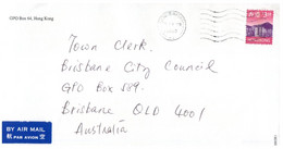 (II (ii) 31) Letter Posted From Hong Kong To Australia (2 Covers) 1997 & 1999 - Lettres & Documents