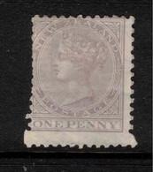 NZ 1874 1d Lilac FSF P12x11.5 SG 180 HM #BJU29 - Neufs