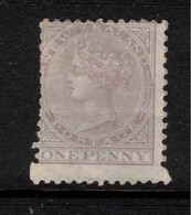 NZ 1874 1d Lilac FSF P12x11.5 SG 180 HM #BJU29 - Ungebraucht