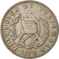 Monnaie, Guatemala, 25 Centavos, 1978, TTB, Copper-nickel, KM:278.1 - Guatemala