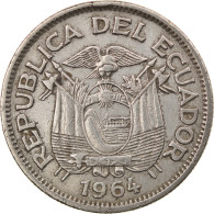 Monnaie, Équateur, Sucre, Un, 1964, TTB, Nickel Clad Steel, KM:78b - Ecuador