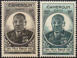 Détail De La Série - Gouverneur - Général Félix Eboué ** Cameroun N° 274 Et 275 - 1945 Gouverneur-Général Félix Éboué