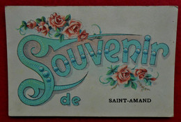 CPA Fantaisie 1916 Souvenir De Saint-Amand - Fleurus - Fleurus