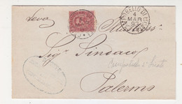 Cover Lettera Affr.Umberto-Viaggiata Italy Italia - Andere & Zonder Classificatie