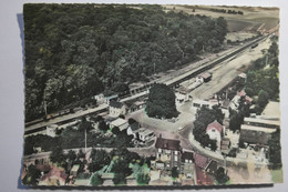 Cpsm Grand Format En Avion Au Dessus De Ezanville Seine Et Oise La Gare - EB14 - Ezanville