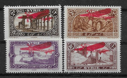 Syrie Poste Aérienne N°30/33 - Neuf * Avec Charnière - TB - Luftpost