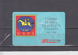 UNIONE STAMPA FILATELICA - Telecom -.- - Cultura