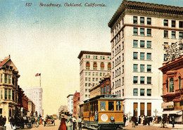 N° 9556 R -cpsm Bradway -Oakland California -tramway- - Strassenbahnen