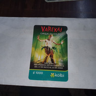 Costa Rica-kolbi B-varekai(24)-(530489626269)-(c1000)-(tirage-?)-used Card - Costa Rica