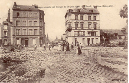 ELBEUF - 4 Cpa Du Ravage Causés Par L'orage Du 30 Janvier 1908 - Elbeuf