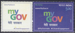 India - My Stamp New Issue 26-07-2020  (Yvert 3357) - Nuovi