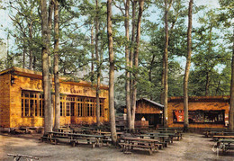 Delcampe - 77 - Barbizon - Au Carrefour Du Bas Bréau : Bar Restaurant "Le Chalet De La Caverne" - Barbizon