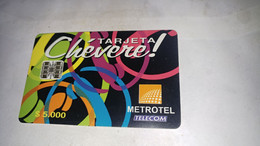 Colombia-cheveie-motrotel-(18)-($5.000)-(000035162)+used Card Chip+1card Prepiad Free - Colombie