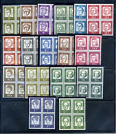 1961-64 REP. FED. TED. SERIE COMPLETA MNH ** - Nuovi