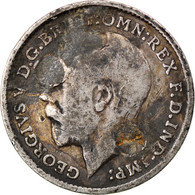 Monnaie, Grande-Bretagne, George V, 3 Pence, 1913, B+, Argent, KM:813 - F. 3 Pence