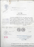 1938 1940 PARIS - NOMS SOFFER CAHEN BAUMANN DITOR EXTRAITS NAISSANCE 1868 1880 - Documenti Storici