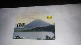 Costa Rica-River Water And Mt-(27)(000130082)-(2000colones)-(tirage-100.000)-used Card+card Gift Free - Costa Rica