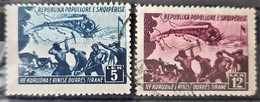 ALBANIA 1948 - Canceled - Mi 453, 454 - Albania