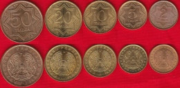 Kazakhstan Set Of 5 Coins: 2-50 Tyin 1993 - Kazakhstan