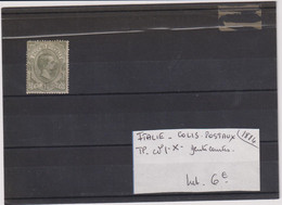 TP- ITALIE - COLIS POSTAUX- N° 1 X Dents Courtes - Postpaketten