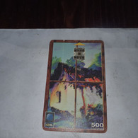 Costa Rica-tipica4-(53)-(0003920524)-(500colones)-(tirage-350.000)-used Card+card Gift Free - Costa Rica