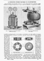 LA DISTRIBUTION D'ENERGIE ELECTRIQUE PAR TRANSFORMATEUR    1885 - Otros & Sin Clasificación