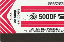 Togo - Logo  5000 F - Togo