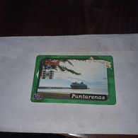 Costa Rica-puntarenas-(56)-(0003951246)-(1000colones)-(tirage-400.000)-used Card+card Gift Free - Costa Rica