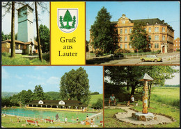 E8586 - TOP Lauter Freibad - Bild Und Heimat Reichenbach - Aue