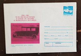 ROUMANIE Croix Rouge, Red Cross, Entier Postal De 1981  NEUF Ambulance, Transport Sanitaire - Rotes Kreuz