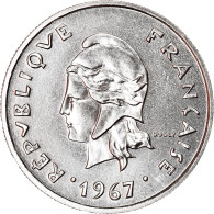 Monnaie, Nouvelle-Calédonie, 10 Francs, 1967, Paris, SPL+, Nickel, KM:5 - Neu-Kaledonien