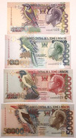 Sao Tome Et Principe - 5000, 10000, 20000 & 50000 Dobras - 1996 - PICK 65a/66a/67a/68a.1 - NEUF - Sao Tome And Principe