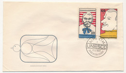 TCHECOSLOVAQUIE - 3 Enveloppes FDC - Série UNESCO - 6 Valeurs - 17/06/1969 BRATISLAVA - FDC