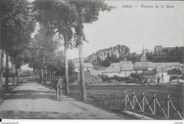 LATOUR ..-- Avenue De La GARE . Envoyée En France Par Un MILITARIA Français . SUPERBE !! - Virton