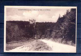 42. Noirétable. Route Des Salles Et Le Château - Noiretable