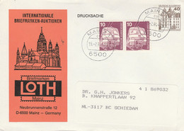 West Duitsland 1984, Internationale Postzegel Veilingen LOTH - Private Covers - Used