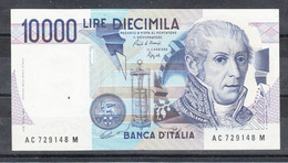 ITALIA  - 10000  LIRE Alessandro VOLTA   SERIE AC °°° - 10.000 Lire